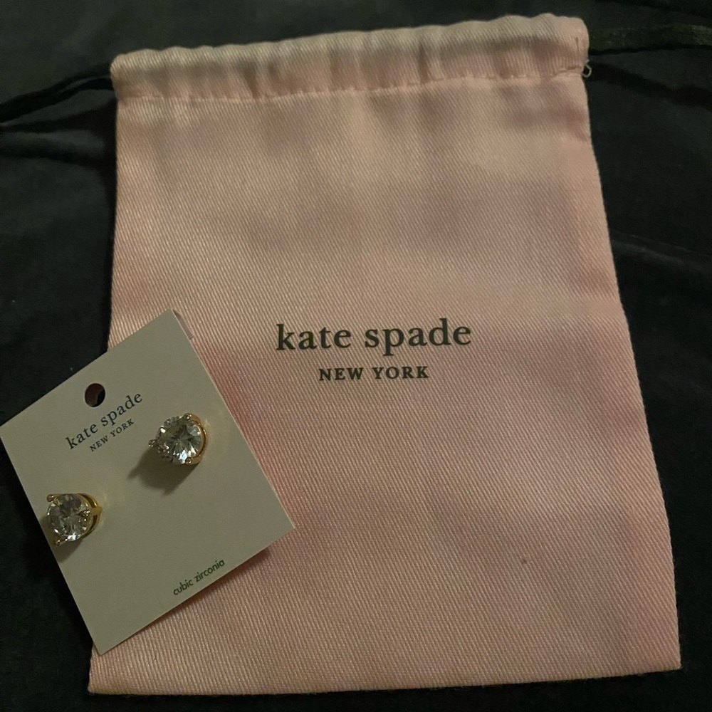 Kate Spade Gold and Silver Stud Earrings
